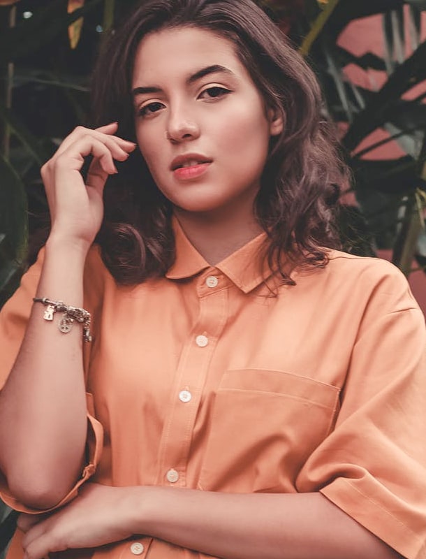 model-in-orange-shirt